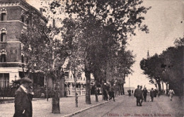 1915-Venezia Lido Gran Viale S.M. Elisabetta, Cartolina Viaggiata - Venezia (Venedig)