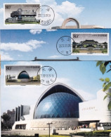 2002-Cina China MC53, Build For Museum Maximum Cards - Brieven En Documenten