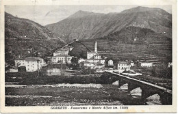 1952-Genova Gorreto Panorama E Monte Alfeo - Genova (Genoa)