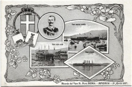1907-La Spezia Ricordo Del Varo R.Nave ROMA - La Spezia