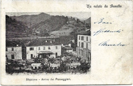 1900circa-Genova Un Saluto Da Busalla Stazione Arrivo Dei Passeggieri - Genova