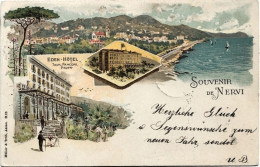 1900circa-Genova Souvenir De Nervi - Genova (Genua)