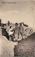 1911/12-"Guerra Italo-Turca,Tripoli-il Barbiere Al Campo" - Ambachten
