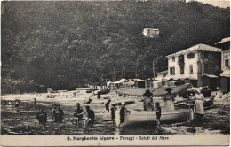 1915circa-S.Margherita Ligure Genova Saluti Dal Mare - Genova