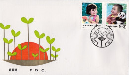 1984-Cina China T92 Children Welfare (Semi Postal Stamps) Fdc - Covers & Documents