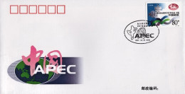 2001-Cina China 21, Scott 3143 APEC Fdc - Storia Postale