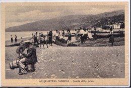 1955-Acquappesa Marina (Cosenza) Scuola Della Pesca, Cartolina Viaggiata - Cosenza