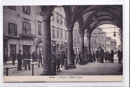 1920-circa-Pisa I Portici E Borgo Largo, Animata - Pisa