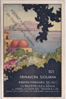 1925-Monte Pellegrino (Palermo) Primavera Siciliana A Cura Dell'automobile Club  - Palermo