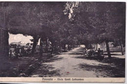 1931-Pausula (Macerata) Viale Venti Settembre Viaggiata - Macerata