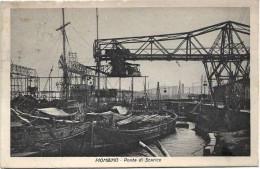 1916-Livorno Piombino Ponte Di Scarico - Livorno