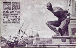 1920circa-Livorno,cartolina Commemorativa III^Centenario Di Livorno - Livorno