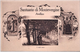 1933-Avellino Santuario Di Montevergine Il Miglio Sacro - Avellino