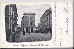 1902-Nocera Inferiore (Salerno) Piazza Del Mercato,viaggiata - Salerno