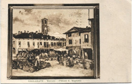 1930-Varese Gallarate Mercato (pittore E.Magrotti) - Varese