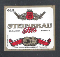 BIERETIKET -  STEINBRAU - PILS  - 25 CL.  (BE 783) - Cerveza