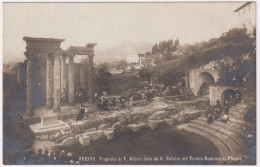 1915circa-cartolina Foto Oreste Tragedia Di V.Alfieri Dato Da G.Salvini Nel Teat - Oper