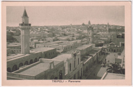 1914-Tripoli Panorama, Scritta Ma Non Spedita - Libye
