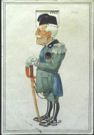 1945-cartolina Caricaturale Di Vittorio Emanuele III^con Vari Copricapi - Humour