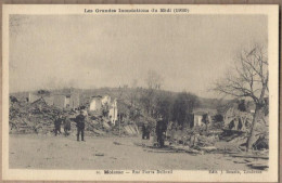 CPA 82 - MOISSAC - Les Grandes Inondations Du Midi ( 1930 ) - Rue Pierre Delbreil - TB PLAN ANIMATION Ruines - Moissac