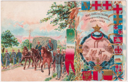 1905-patriottica Regio Esercito Italiano-Compagnia Di Sussistenza 1888-1903 - Heimat