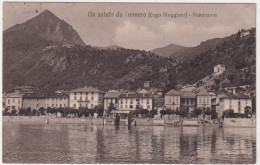 1913-un Saluto Da Carenno (panorama) Viaggiata - Verbania