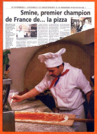 Carte Postale Publicité SMINE Premier Champion De France Pizza Pub GUSTOSO Dijon Carte Vierge TBE - Publicité
