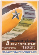 1950circa-arruolamento Volontario "Allievi Specializzati Nell'esercito" - Patriottiche