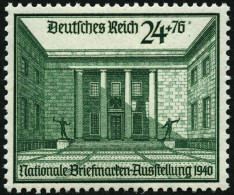 Dt. Reich 743 **, 1940, 24 Pf. Briefmarkenausstellung, Pracht, Mi. 36 .- - Nuovi