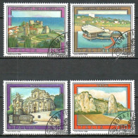 Italien 1988, MiNr. 2045 - 2048; Tourismus, Gestempelt; Alb. 05 - 1981-90: Usati