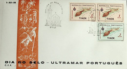 1958 Timor Português Dia Do Selo / Portuguese Timor Stamp Day - Journée Du Timbre