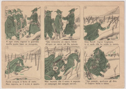 1942-P.M. N. 108 (verde) Del 22.11 Su C.F. Illustrata Atti Di Valore A Fumetti C - War 1939-45