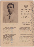 1943-P.M.n.1 Del 21.4 Su C.F.la Canzone Del Duca Di Ferro - Storia Postale