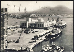 1960-Napoli Stazione Marittima Affrancata Due L.10 Cortina - Napoli (Naples)