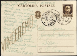 1943-Intero Postale Posta Militare 161 2.7.43 - War 1939-45