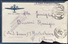1942-Ufficio Postale Militare N.133 Del 28.10 (offensiva Inglese) P.ti 8 - Marcophilia