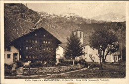 1925-Verbano Cusio Ossola Valle Anzasca Macugnaga Il Pecetto Casa Pala (monument - Verbania