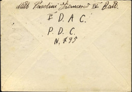 1944-Busta Da Monza Da Soldato Artiglieria Contraerea Pdc N.795 - Storia Postale