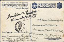 1943-data 22.9.43 Da Militare Che Indica PM 37 Con Censura Ungherese, Molto Prob - Storia Postale