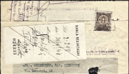 1944-RSI Piego Con Recapito Autorizzato Da 10c. - Storia Postale