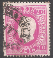 Portugal, 1884, # 66c Dent. 13 1/2, Tipo VII, Used - Oblitérés
