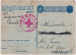 1943-Franchigia Posta Militare Datata 12.5.43 Da Soldato Prigioniero In Tunisia  - War 1939-45