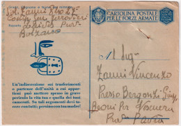 1943-Franchigia Posta Militare Datata Laives 11.9.43 Da Soldato Prigioniero Dei  - Weltkrieg 1939-45
