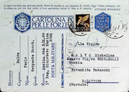 1943-Franchigia Posta Militare 29 1.6.43 Francobollo PM, Marina 984, Grecia - War 1939-45