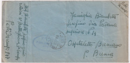 1944-lettera Con Bollo Posta Da Campo N. 847 Del 30.6 - Marcophilie