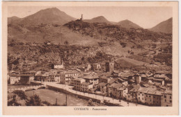 1941-Cividate Camuno Panorama,viaggiata - Brescia