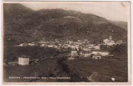 1949-Roncone Panorama Valli Giudicarie,viaggiata - Trento