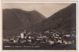 1929-Borno Panorama Da Levante,viaggiata - Brescia