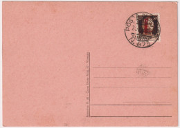 1944-cartolina Con 50c.RSI Annullo Posta Da Campo N.873 Del 24.7, Non Spedita - Marcophilie