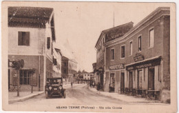 1920circa-Abano Terme (Padova) Via Alla Chiesa Piega Angolare - Padova (Padua)